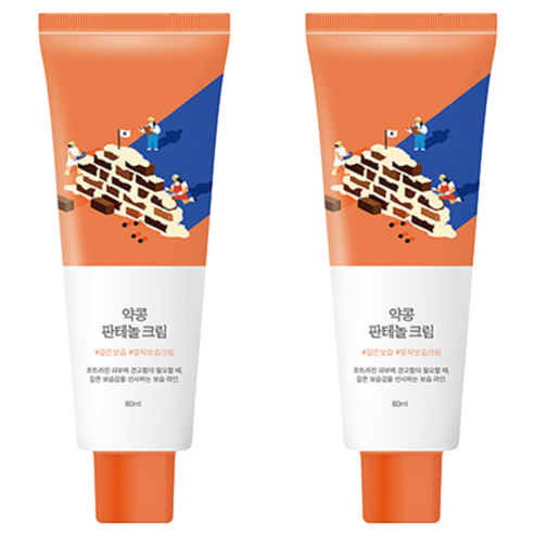 약콩 판테놀 크림, 80ml, 2개