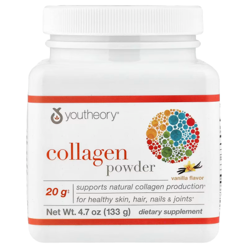 콜라겐 분말, 바닐라, 133g(4.7oz)