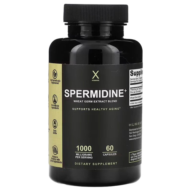 스페르미딘+, 밀배아추출물 혼합물, 캡슐 60정