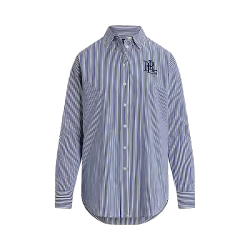 릴렉스핏 스트라이프 스트레치 코튼 셔츠