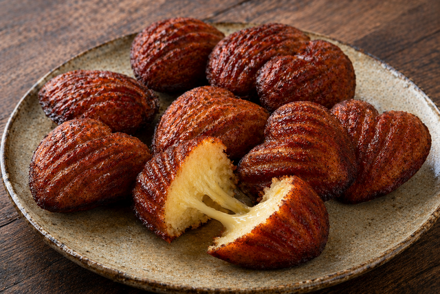 버터 떡. 중국 상하이의 전통 간식 ‘황요우니엔까오’에서 출발했다. // Chat GPT