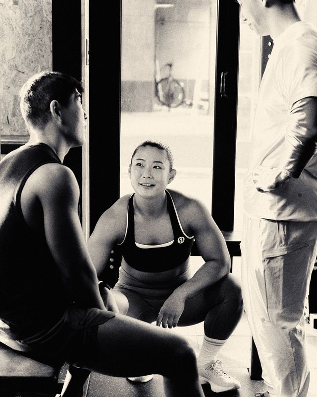 최승연 선수와 함께한 룰루레몬 캠페인 이미지