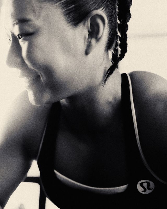 최승연 선수와 함께한 룰루레몬 캠페인 이미지