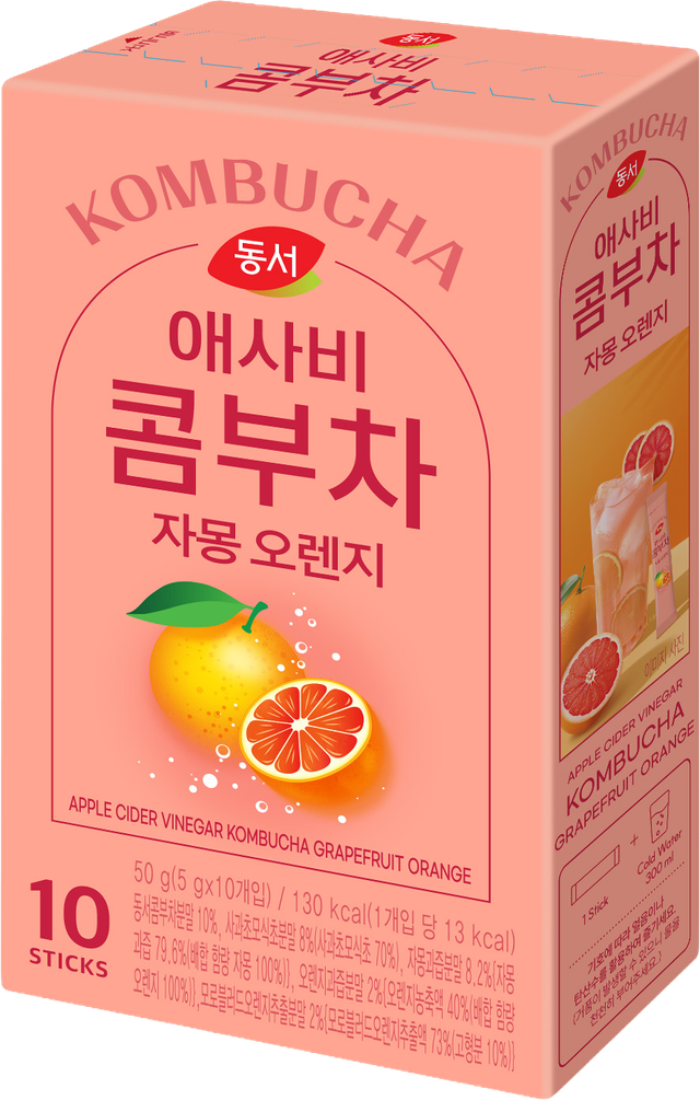 애사비 콤부차 자몽 오렌지