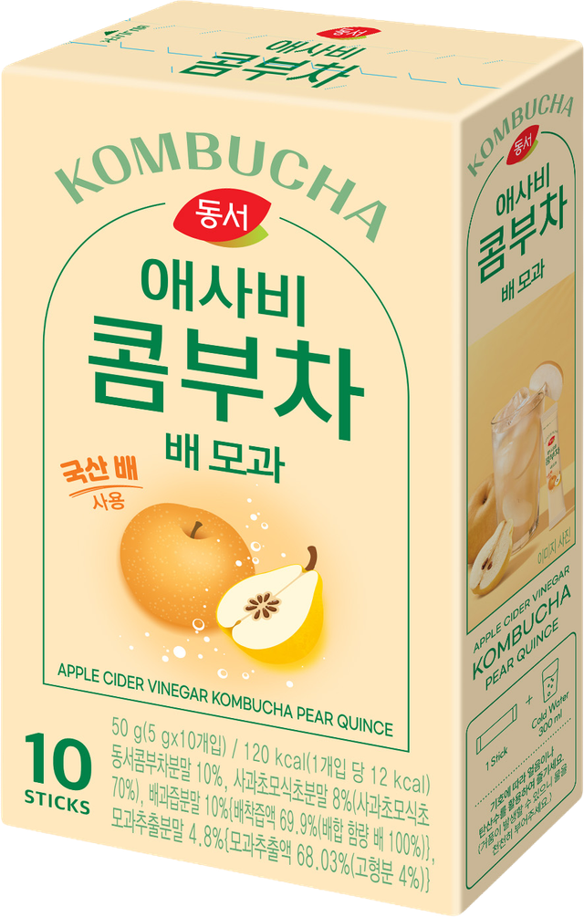 애사비 콤부차 배 모과