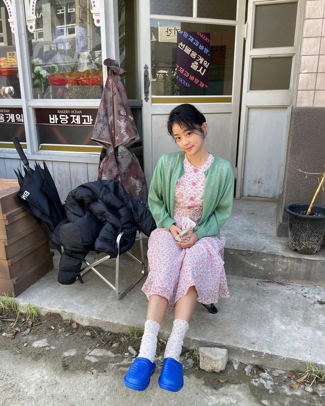 〈폭싹 속았수다〉 비하인드컷 공개한 채서안 