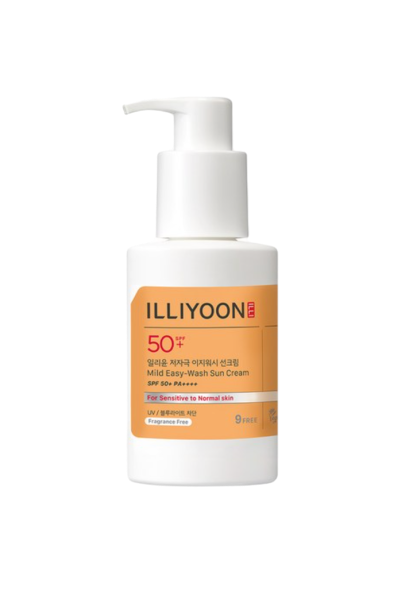저자극 이지워시 선크림 SPF50+ PA++++