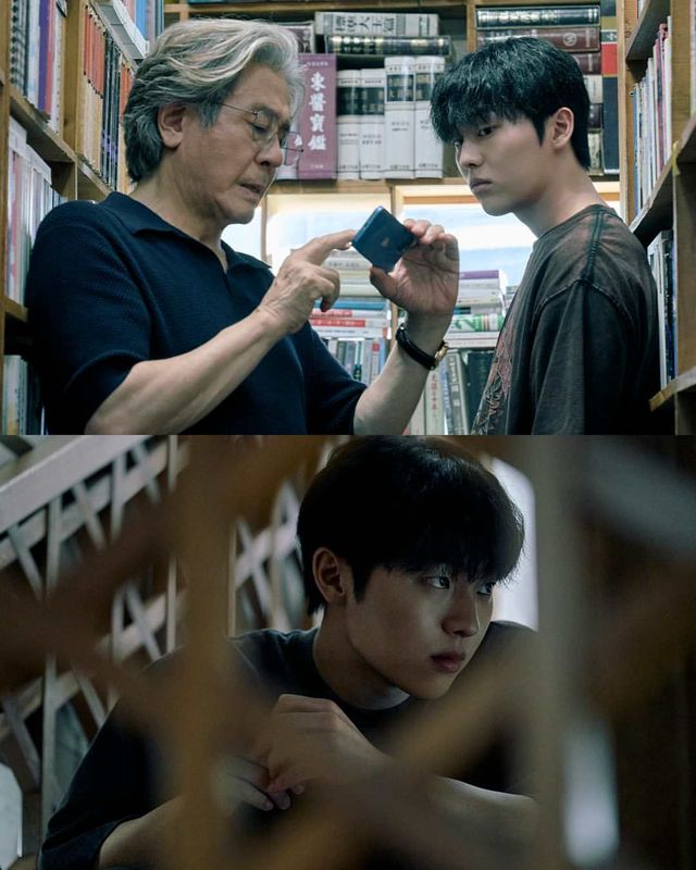 넷플릭스 〈맨 끝줄 소년〉 스틸컷 
