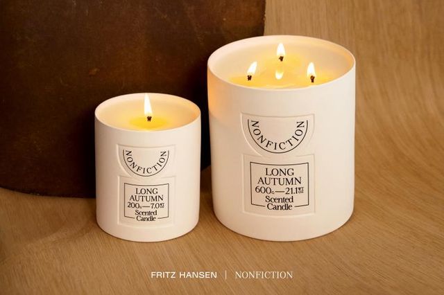 NONFICTION 롱 어텀 센티드 캔들 200g 8만3천원, 600g : 23만3천원 