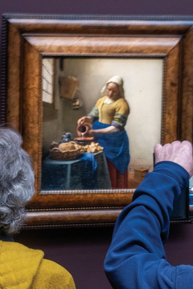  Stefan Draschan, from 〈People Matching Artworks〉, at Rijksmuseum, Amsterdam.