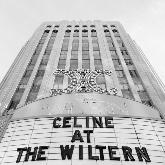 셀린느 쇼가 열린 월터 극장 