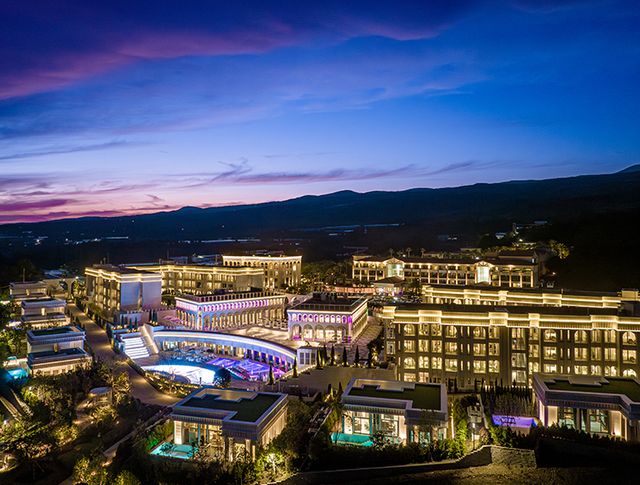 제주 서귀포에 자리한 더 시에나 리조트. 