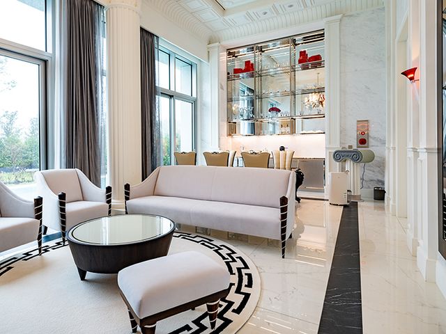 바카라 제품으로 세팅된 바카라 룸. 