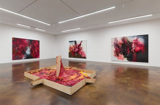 국제갤러리 2관(K2) 아니쉬 카푸어 개인전 laquo;Anish Kapoorraquo; 설치 전경. ⓒ 국제갤러리