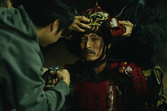 겐신 역 정성일 / 넷플릭스 영화 〈전,란〉 비하인드 스틸