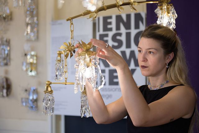 로브마이어와 협업한 디자이너 플로라 레히너. Copyright eSeL.at ― Joanna Pianka, Vienna Design Week. 