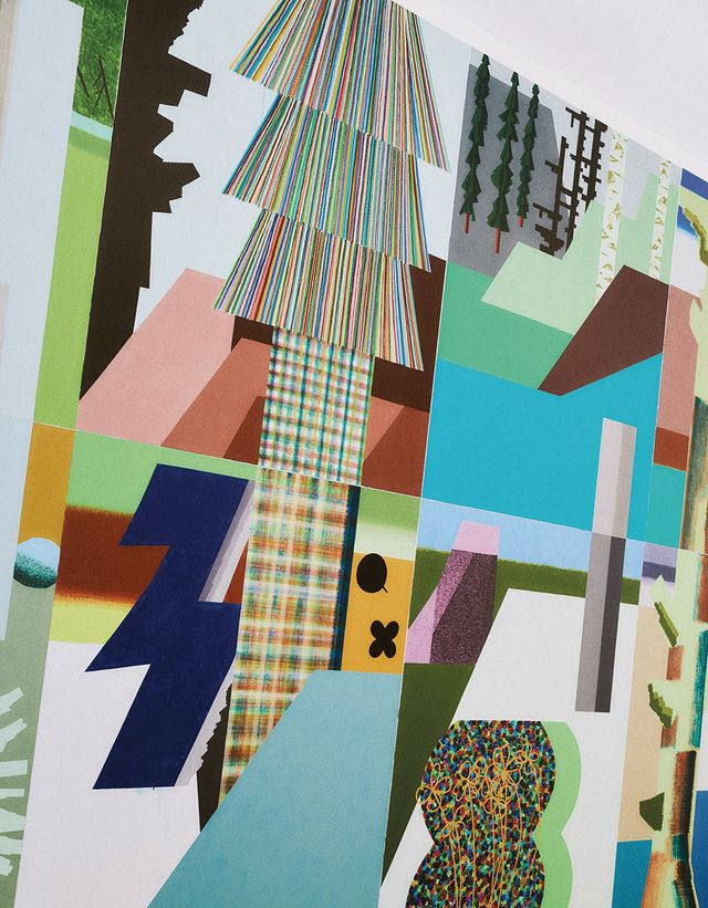 «자기 꼬리를 문 뱀» 전시 전경.