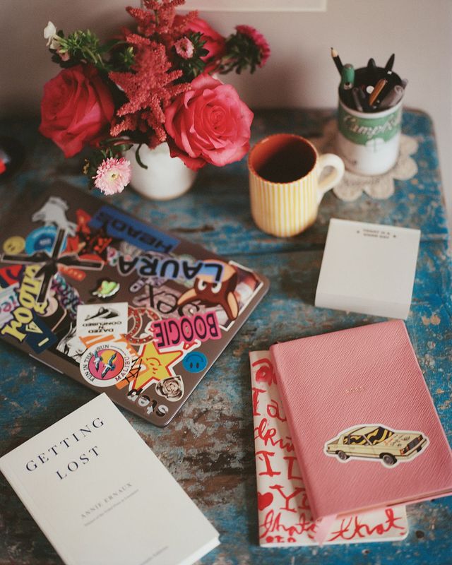 베일리의 책상.