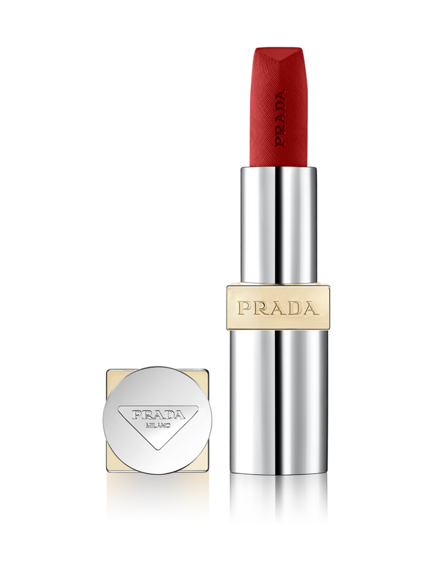 Prada Beauty 하이퍼 매트 모노크롬 립스틱, R28 푸오코