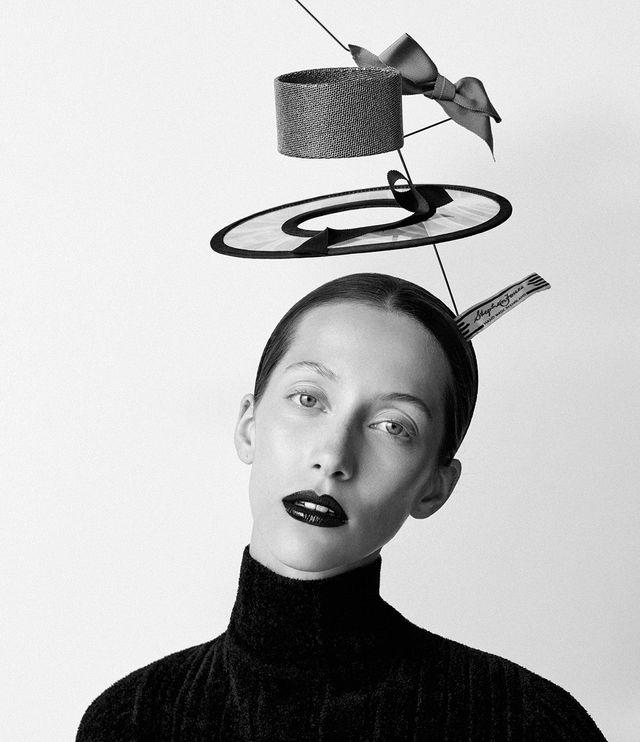 스티븐 존스의 ‘XYZ’ 컬렉션 ‘뱅(Bang!)’ 모자.