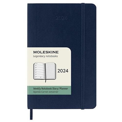 Moleskine 클래식 위클리 다이어리 사파이어 블루 소프트커버 라지 4만4천원대