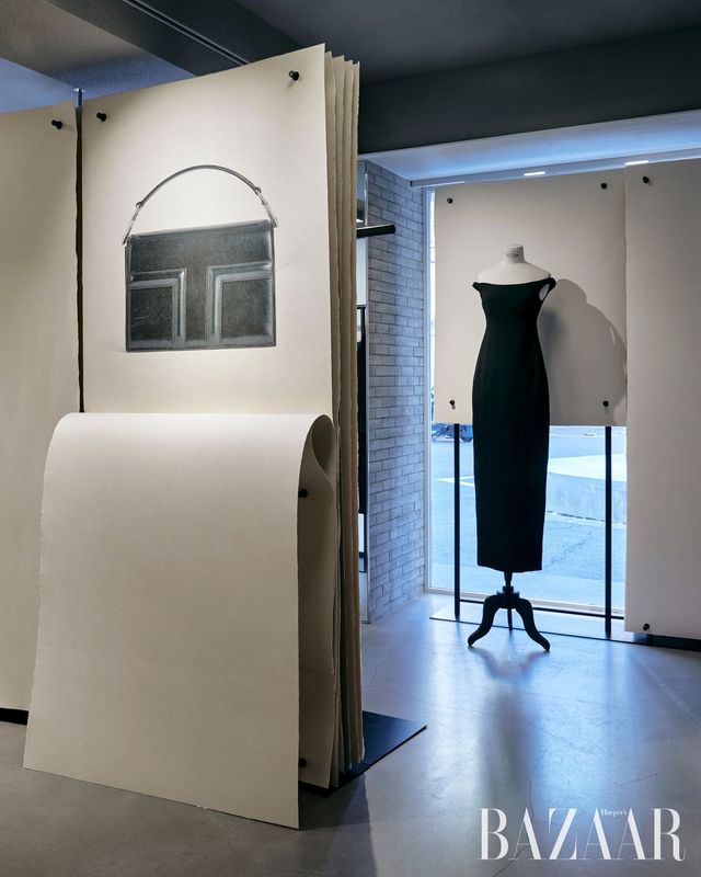 성수동에서 개최한 팝업 스토어 〈TOTEME PROTOTYPE〉의 전경