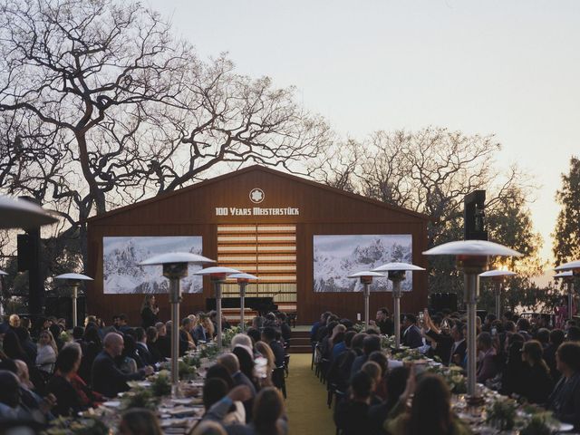  LA의 파라모어 에스테이트에서 열린 몽블랑 마이스터스튁 100주년 이벤트. 