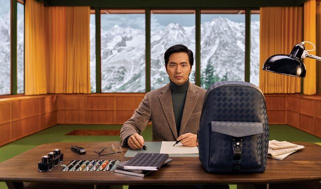 웨스 앤더슨이 몽블랑 마이스터스튁 100주년을 기념해 제작한 캠페인 비주얼. 