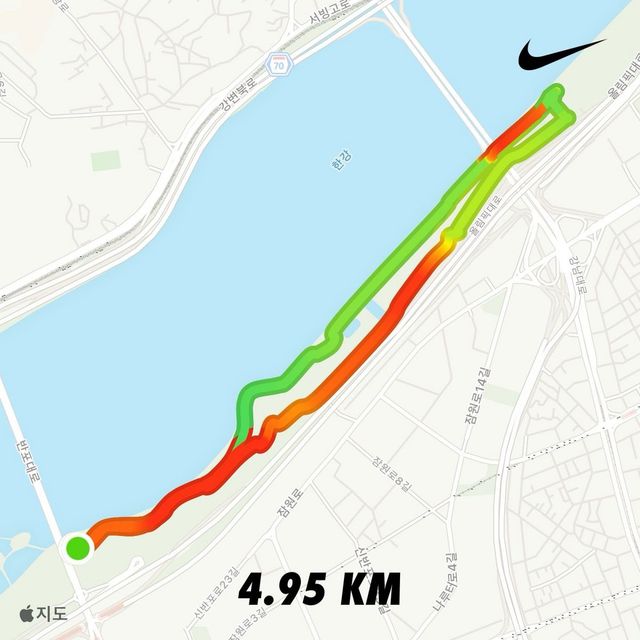 러닝 1회차. 저승사자와 하이파이브 하고 온 날. 불우한 러닝 일지다. 