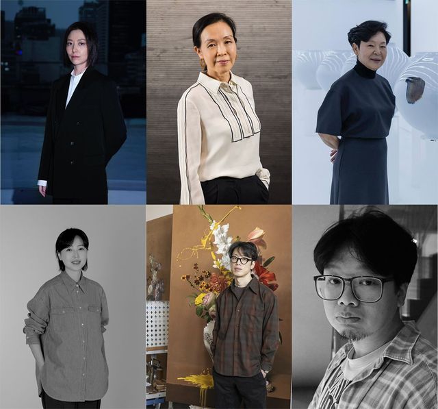 (왼쪽 위부터 시계 방향) 김아영, 김민정, 박영숙, 양정욱, 김성윤, 임영주.