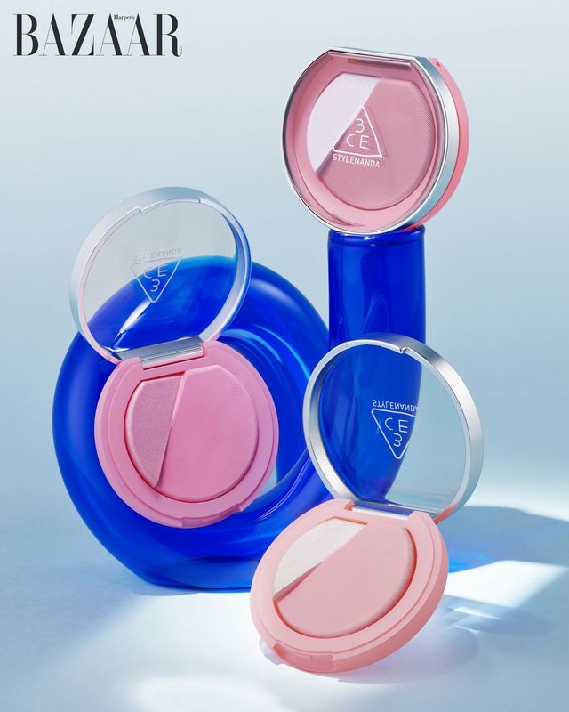 (위부터) 3CE 블러쉬라이터 #MIDDY HYPE, #SLICK, #LAZY TALK 4.3g 2만4천원대 