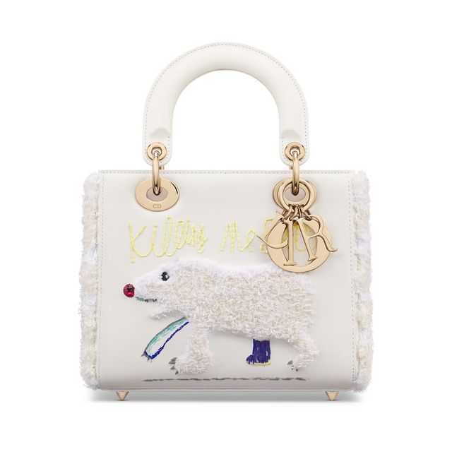 작가 우국원이 재해석한 ‘레이디 디올’ 백.