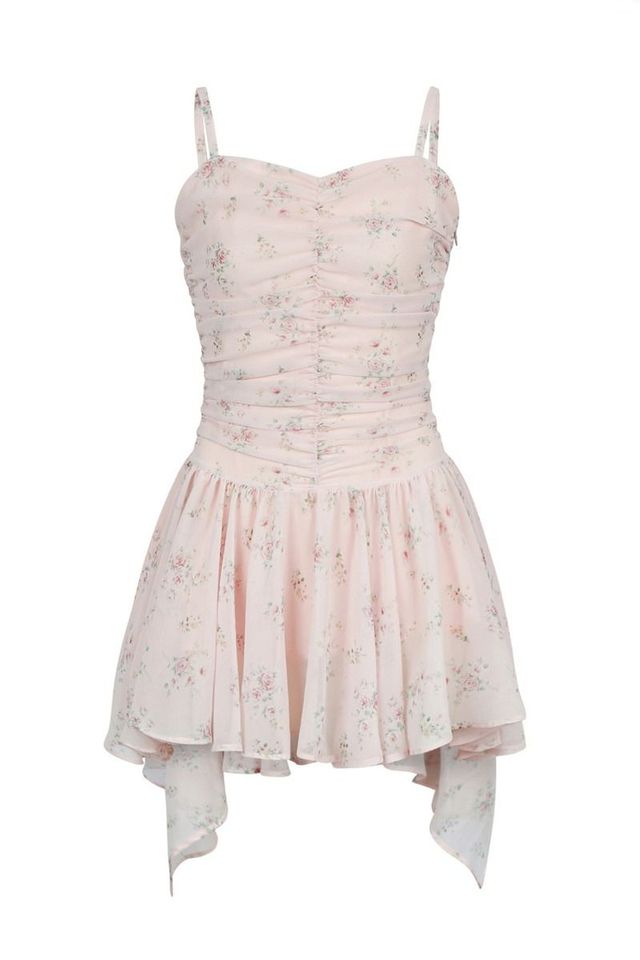 Odd One Out FLOWER SHIRRING ONE PIECE PINK 16만5천원