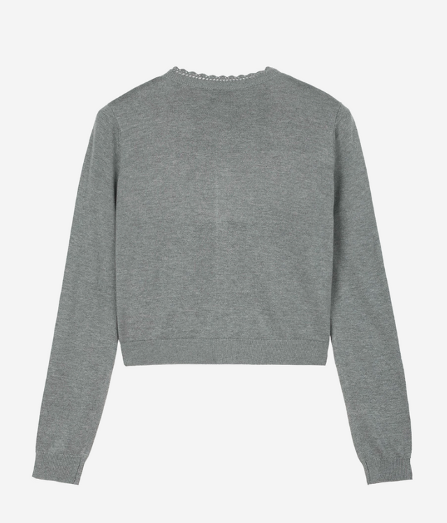 Shushu/Tong Women Logo Stitch Knit Cardigan 55만원대