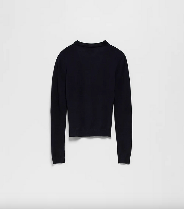 Shushu/Tong Patchwork V-neck knit top 54만9천원