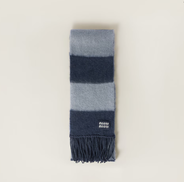 미우미우 프린지 울 스트라이프 110만원 