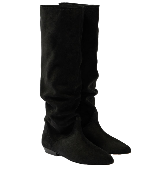 Sayla 스웨이드 니하이 부츠