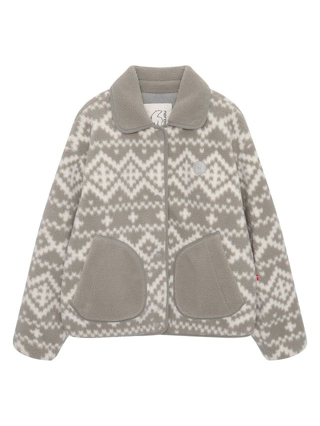 노르디스크 휘게 노르딕패턴 플리스 자켓, 23만9천원 