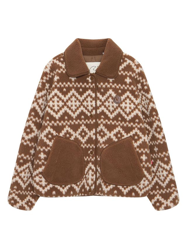 노르디스크 휘게 노르딕패턴 플리스 자켓, 23만9천원 