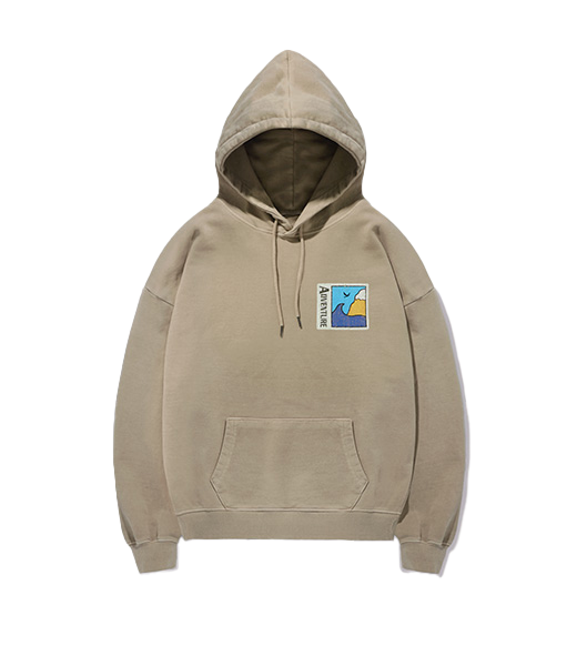 마운틴 어드벤처 크랙 후드 티셔츠