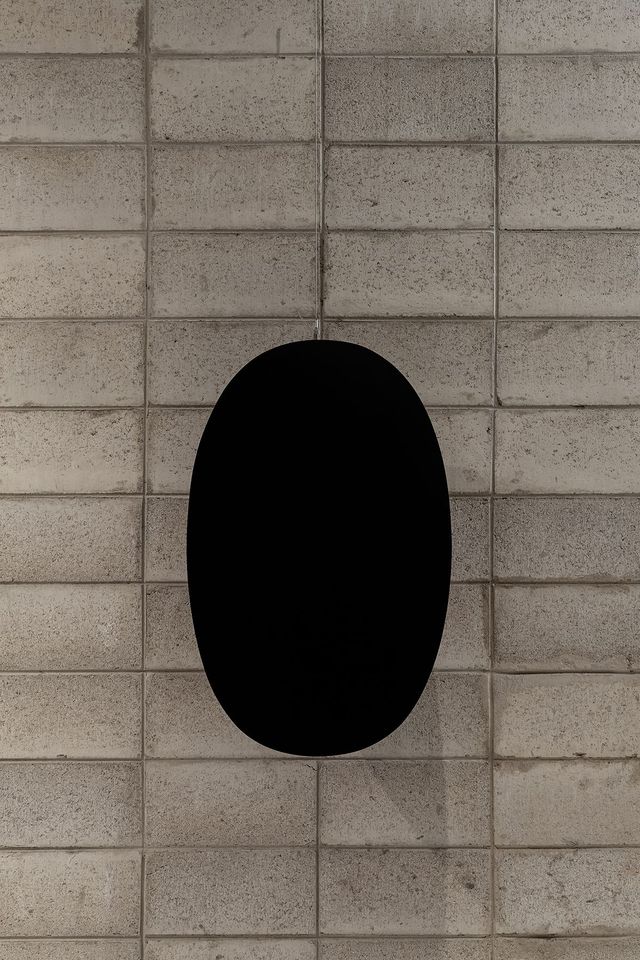 〈Deductive Object〉, 2025, Black paint on cast. Courtesy of Studio Kimsooja. Photo: Kyuho Shim 