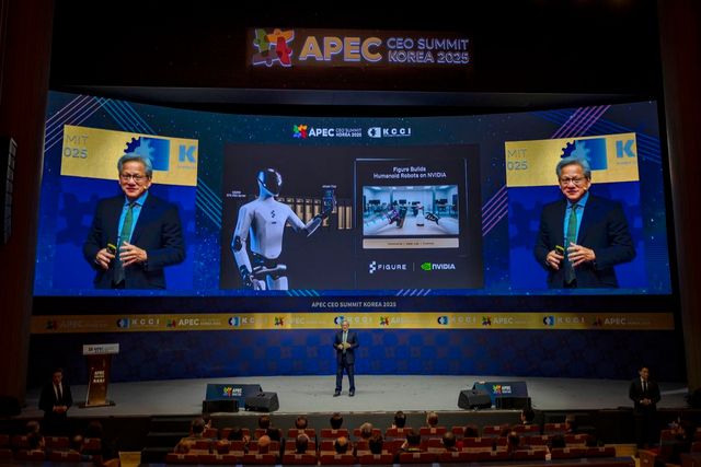 APEC 서밋에 참가한 엔비디아 CEO 젠슨 황 (출처: 게티 이미지)