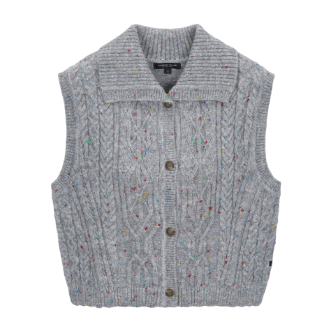 카라넥 케이블 니트 베스트