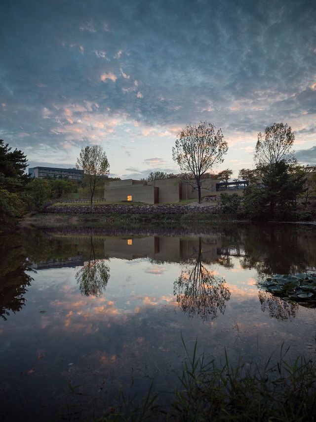 솔거미술관 전경.