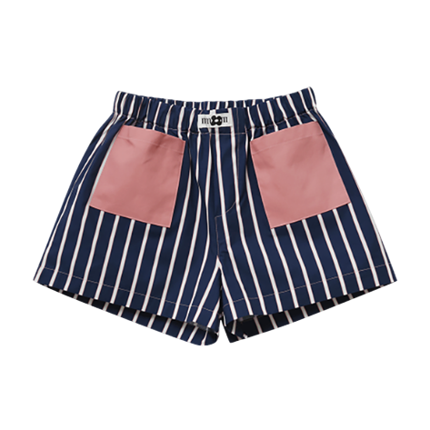 네이비핑크 스트라이프 쇼츠