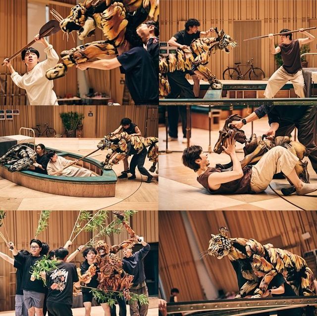 연극 〈라이프 오브 파이〉 연습 현장 / 에스앤코