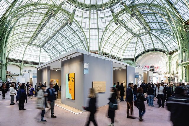 아트 바젤 파리가 열리고 있는 그랑 팔레 전경. Courtesy of Art Basel