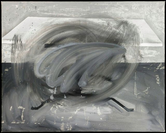 Gerhard Richter, 〈Tisch [Table]〉, 1962 (CR 1), Oil on canvas, 90x113cm, Private collection. ⓒ Gerhard Richter 2025 (18102025), Photography ⓒ Jennifer Bornstein