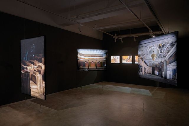 ‘정지현, 밀레니엄 힐튼 호텔 서울’ 사진 설치 모습. 사진 제공: 피크닉(piknic)