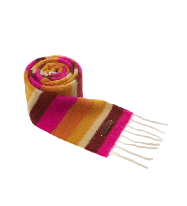 멀티컬러 스트라이프 머플러
